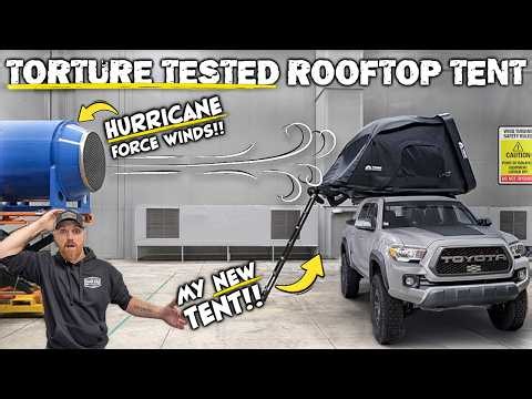 The New Canvas Style Rooftop Tent! FULL Setup & Walkthrough (AMAZING)