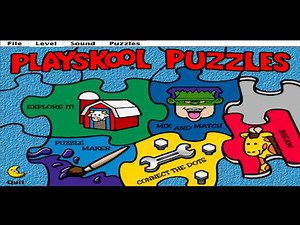 Playskool Puzzles PC Gameplay