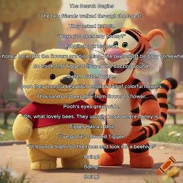 Winnie the Pooh and Tigger Too! – A Sweet Kids Story