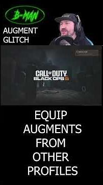 BMAN: BO6 ZOMBIES AUGMENT GLITCH BO6, how to equip augments from other profiles in bo6 zombies