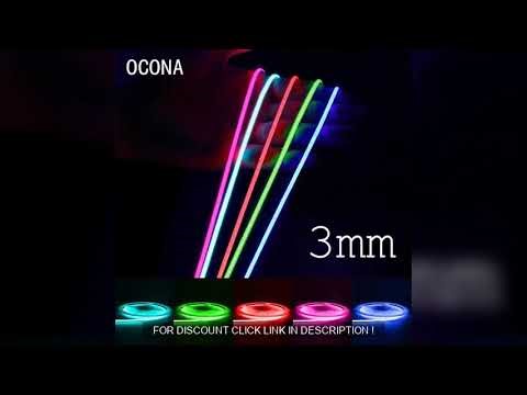 10pcs LED Filament Flexible 3V COB 38mm 60mm 95mm 80mm 130mm 145mm 185 #Aliexpress