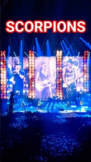 SCORPIONS LIVE 07/2026 Lyon #hardrock #rocknroll #livemetal #rockmetal #livemusic #rock