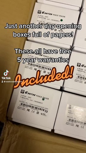 Unication G1-G5 #pagers include a 5 year warranty if purchased by 3/31/21 #jobtown #firepager #emspager #volunteerfirefighter