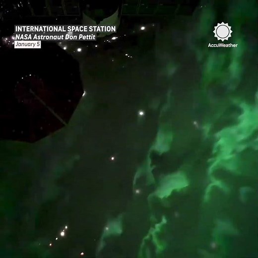 Stunning Aurora Borealis Video Captured by Astronaut in ISS
