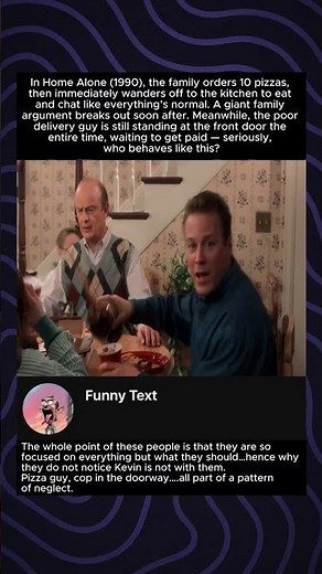 In Home Alone (1990), the family orders 10 pizzas....