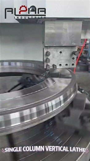 High-Precision Single Column Vertical Lathe | ALPHA CNC Machine