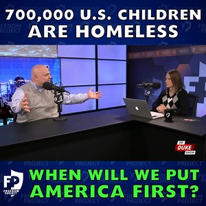 10M views · 15K reactions | When will we put AMERICAN children first? ✅ Weekly Podcast On iTunes @ https://apple.co/2IwyAxI | FreedomProject | Facebook