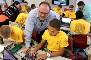 Photos and video: Virginia Tech hosts pre-college program for JROTC students