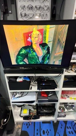 RetroTink 5x Pro out the box with PS2 no mods. The Bouncer intro. 1440p monitor.