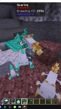 HOW TO BREED AND FARMER SPARKLES IN MINECRAFT WITH Galosphere