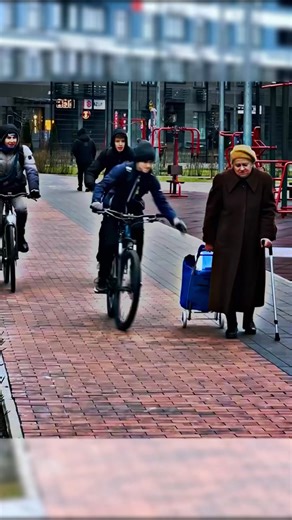 These boys created a big surprise for the old lady #humanity #respectmoments #emotionalmoments #fyp | Reel Film