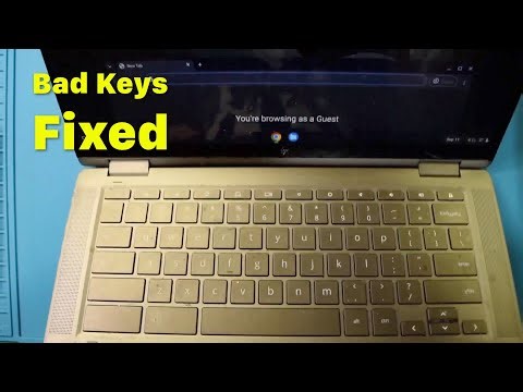 HP Chromebook X360 14c-ca0053dx Keyboard Replacement