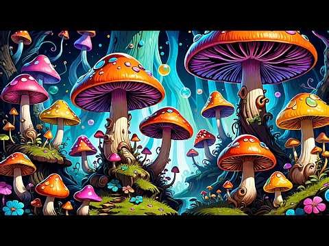 Psychedelic Trance – Magic Mushrooms Hallucinations ⚡🍄 Psytrance Mix 2026 (Trippy Visuals Animation)
