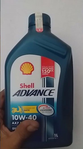 Shell Advance AX7 10W-40 matic 1 Liter