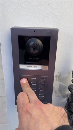 Hikvision Door Intercom Installation