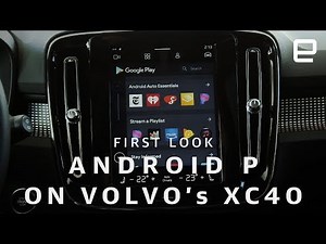Android P On Volvo's XC40 First Look