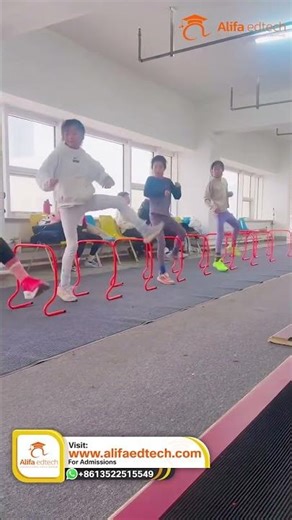 Indoor Athletics! Kids Mastering Hurdle Drills 🏃‍♀️✨