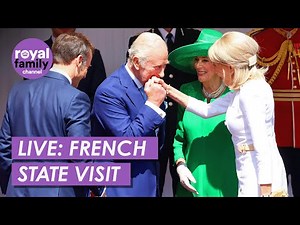 LIVE State Visit: King and Queen Welcome French President Macron at Windsor Castle