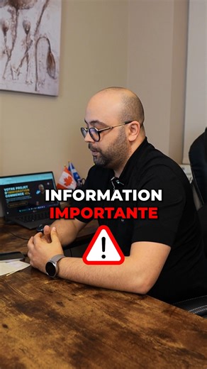 135K views · 2.5K reactions | ⚠️Soyez prudents face aux fraudes en ligne et aux faux comptes. J’ai un seul compte par plateforme et je ne demanderai jamais d’informations personnelles sur les réseaux. Voici mes coordonnées officielles et ce sont les seules que j’utilise!⚠️ #vivreaucanada #immigrationcanada #ConseilsImmigration | Adam Nafouki | Facebook