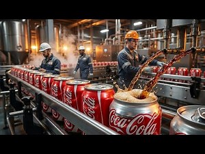 Inside Cola Can Factory | How Soft Drink Cans Are Filled