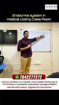 Endocrine System Medical Coding | Classroom Training Session | ‪@Vrisemedicalcoding‬