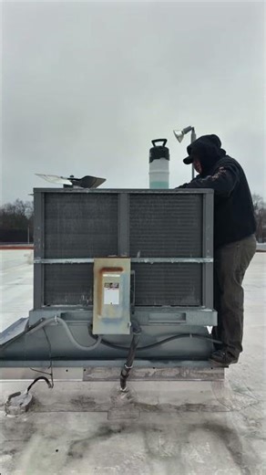 Commercial Rooftop Condenser Deep Clean 💨 | Elite Service Group