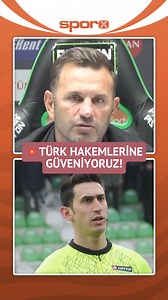 36K views · 590 reactions | Okan Buruk: "Bence bu sene bir değişim var. Bu değişimin içerisinde federasyon başkanımız da yapılan hatalar ile ilgili cezalar verileceğini söylüyor. Türk hakemlerine güveniyoruz. Onlar da rahat olsun, doğru kararlar versinler ve en iyisini yapsınlar. Biz ne olursa olsun, her türlü kararı kabul eden ve alınacak her türlü karara saygı duyan bir takımız. | Webaslan | Facebook