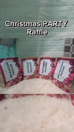 Christmas Party Raffle - Exciting Giveaway with Prizes!