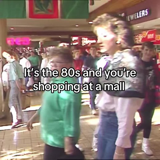 Exploring 80s Nostalgia at the Mall