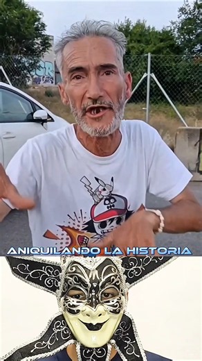 A parking attendant charges 5 euros to park in his area... and gets aggressive with those who don...