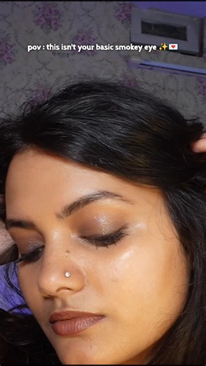 The Only Brown Smokey Eye Tutorial You’ll Ever Need 🤎✨ #ytshorts