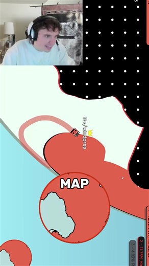 PERCENT PAPER BY WRAPPING WHOLE MAP #paperio2 #paperio | Chuckle Corner