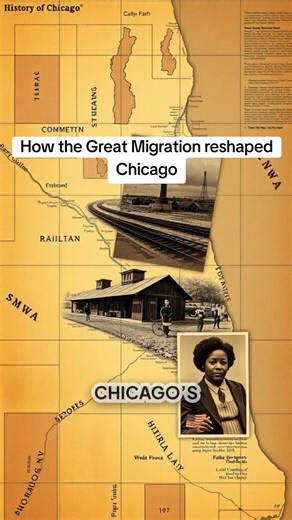 How the Great Migration reshaped Chicago Chicago before and after Great Migration Chicago Bronzeville Black Metropolis History of Chicago Jim Crow South Why Chicago exist Chicago before skyscrapers Chicago geography History Chicago Jim Crow Migration Chicago historical events #HistoryofChicago #ChicagoHistory #GreatMigration #BlackHistory #JimCrowSouth