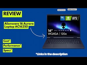 Alienware 16 Aurora Review 2025 | Intel Core 7-240H, RTX 5060, 16” WQXGA Gaming Laptop