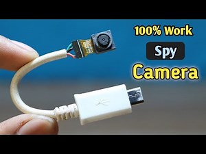 Usb Spy mini Camera || How to make Real Spy Cctv Camera - with old Mobile Camera