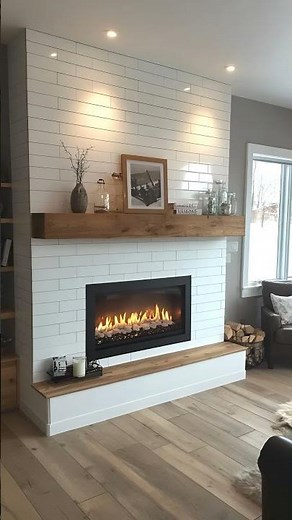 10 Stunning Mid-Century Modern Fireplace Makeover Ideas
