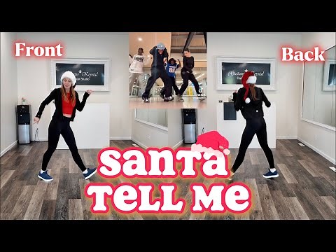 Santa Tell Me | Dance Tutorial | Part 2 *Practice with Music*