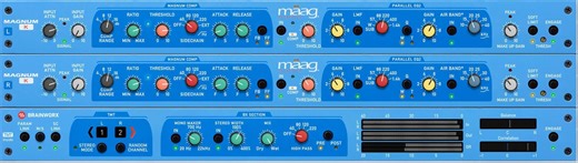 Brainworx Maag Audio Magnum-K Dual Compressor Plug-in with Air Band
