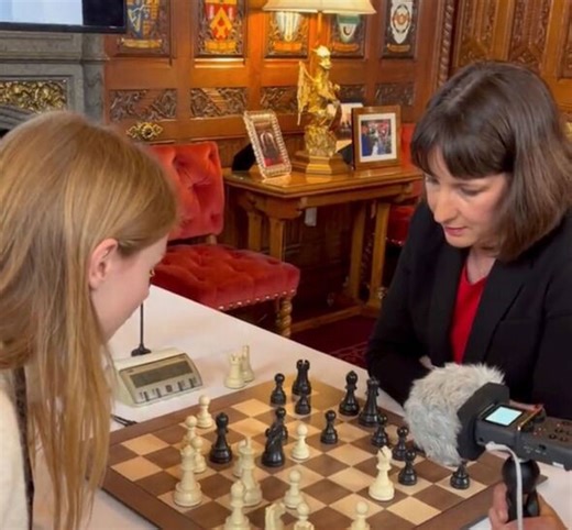 Rachel Reeves left red-faced as truth behind her 'British chess champion' claims revealed