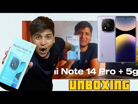 Redmi Note 14 Pro Plus 5G (Global Variant) || UNBOXING 📱📦
