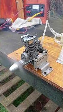 saito 45 special 4-stroke engine run .