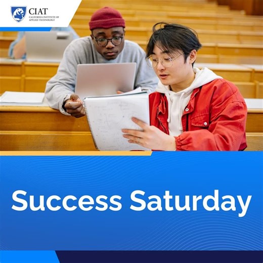 A huge congratulations to Bryan, Raymond, Andrew & April for passing the CompTIA Network certification exam!🎉 We are incredibly proud of you all! Click the link to learn more about our outstanding students and their inspiring success stories: ➡️ https://www.ciat.edu/featured-students/ #SuccessSaturday #CIATedu #CIATStudents #CIATSuccess #CompTIAcertification | California Institute of Applied Technology
