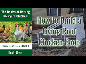 How to Build a Living Roof Chicken Coop
