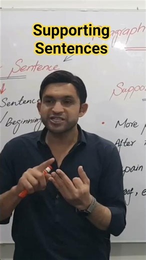 Supporing Sentences in Paragraph #englishinpashto #englishgrammar #sirirfan #paragraph