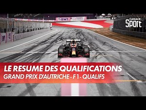 Le résumé des qualifications du Grand Prix d'Autriche