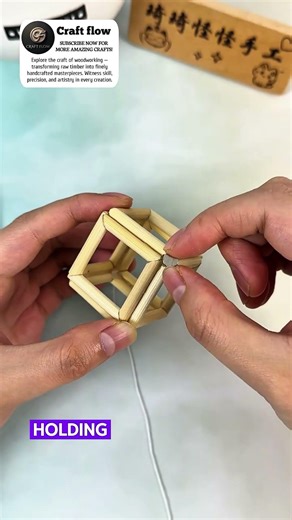 Physics Meets Art: Floating Cube