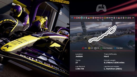 Best F1 25 Jeddah Corniche Circuit setup for the Saudi Arabian GP