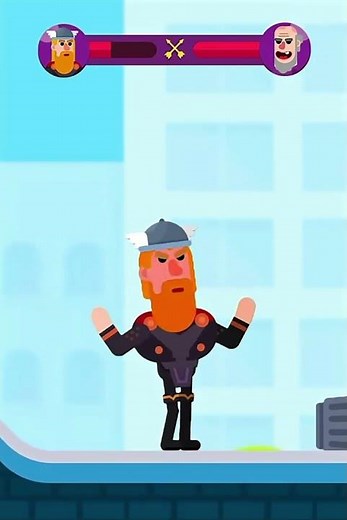 Bowmasters can you draw Thor’s hammer? #bowmaster