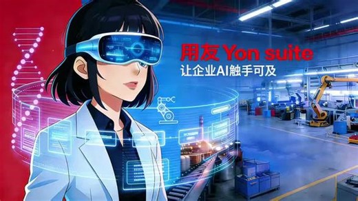 在AI浪潮下企业如何真正将人工智能融入核心业务，实现深度赋能？用友YonSuite给出了答案#用友YonSuite #企业AI解决方案 #数智化转型 #全场景AI应用 #数智未来