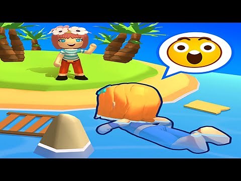 Stranded island - Gameplay Walkthrough - All Levels (IOS, Android)